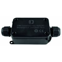 Dėžutė v/t [134x35x64] IP68 tuščia juoda be halogenų 2xM16 PFRAB 2 - PROTEC