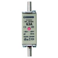 Saugiklis 63A 120kA 500V gG PSI NH000 - PROTEC