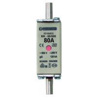 Saugiklis 80A 120kA 500V gG PSI NH000 - PROTEC