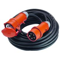 Ilgiklis CEE 25m 5P 16A 400V H07RN-F5G2.5 PCV2525 - PROTEC