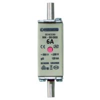 Saugiklis 6A 120kA 500V gG PSI NH000 - PROTEC