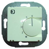 Reguliatorius p/t temperatūros patalpos +5...+30C šildymui ir vėdinimui baltas matinis PRTR330 - PROTEC