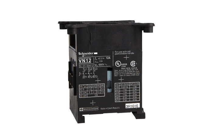 BODY 3P DISCON SWITCH, VN20, CONTACTORS & MOTOR PROTECTION, SWITCHES AND FUSES, ROTATIVE HANDLE SWITCHES - SCHNEIDER ELECTRIC (pavadinimas tikslinamas)