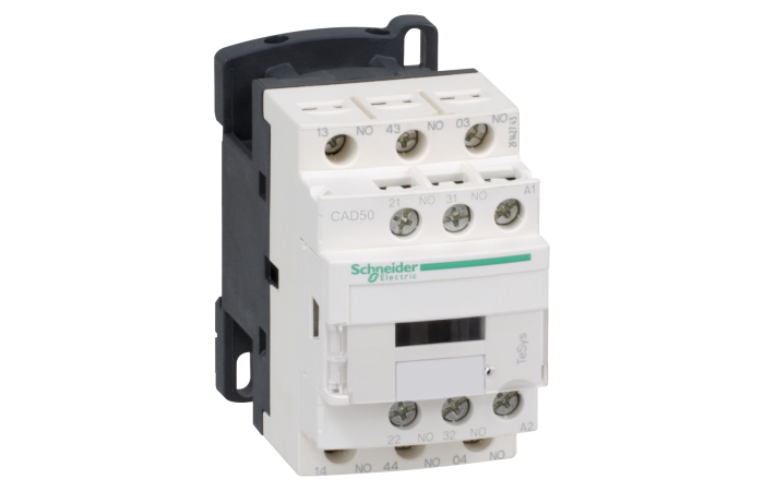 AUXILIARY CONTACTOR, CAD50Y7, CONTACTORS & MOTOR PROTECTION, CONTACTORS & MOTOR PROTECTION STANDARD OFFER < 150, TESYS AUXILIARY CONTACTORS - SCHNEIDER ELECTRIC (pavadinimas tikslinamas)