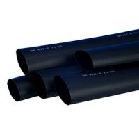 Vamzdelis termosusitraukiantis su klijais 50.0-18.0mm juodas L-1m MTD-A - 3M