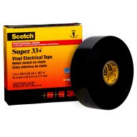 Izoliacija 25mmx33m juoda nuo -18C iki 105C Scotch Super 33+ - 3M