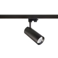 Prožektorius LED 20W 4000K 1785lm į 3F bėgelį D-80mm H-185mm juodos spalvos HORUS - DEKO LIGHT