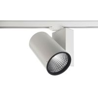 Prožektorius LED 77W 3000K 7400lm į 3F bėgelį 255x182mm H-120mm baltos spalvos AARON - DEKO LIGHT