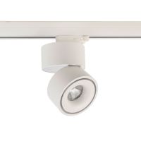 Prožektorius LED 16W 3000K 910lm į 3F bėgelį D-100mm H-167mm dimeriuojamas baltos spalvos UNI II - DEKO LIGHT