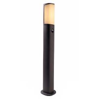 Stulpelis LED 6W IP44 3000K 290lm 70x70mm H-800mm su judesio jutikliu ir šviesos davikliu antracito spalvos BEACON II MOTION - DEKO LIGHT