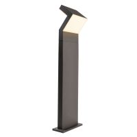 Stulpelis LED 16W IP54 3000K 1500lm 220x148mm H-1000mm tamsiai pilkos spalvos TAYGETA 1000 - DEKO LIGHT