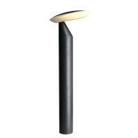 Stulpelis LED 10W IP65 3000K 600lm D-200mm H-600mm dimeriuojamas tamsiai pilkos spalvos 360 laipsnių BERMUDA - DEKO LIGHT