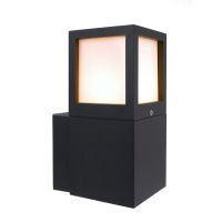 Šviestuvas v/t 1x20W E27 IP54 243x110mm H-150mm antracito spalvos BRA FACADO A - DEKO LIGHT