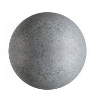 Šviestuvas lauko 1x42W E27 IP44/IP65 D-500mm rutulys granito spalvos su tvirtinimu SPHERICAL LAMP GRANITE - DEKO LIGHT
