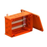 Dėžutė v/t [285x201x120] IP66 E30-E90 su gnybtais 36x4mm2 oranžinė be halogenų T350ED 4x32AD - OBO BETTERMANN