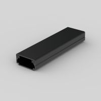 Kanalas 10x20mm mini su apsaugine plėvele juodos spalvos [2m] - KOPOS KOLIN