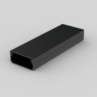 Kanalas 40x20mm su apsaugine plėvele juodos spalvos [2m] - KOPOS KOLIN