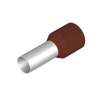 Antgalis gilzinis izoliuotas 25mm2 rudas L-16mm H25.0/30 BR [pak. po 50 vnt.] - WEIDMULLER