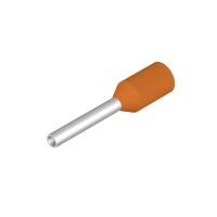 Antgalis gilzinis izoliuotas 0.5mm2 oranžinis L-8mm H0.5/14 OR [pak. po 500 vnt.] - WEIDMULLER