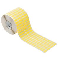 Lipdukas tuščias 8x20mm geltonas THM GEW 20/8 GE [rulone 10000 vnt] - WEIDMULLER