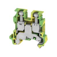 Gnybtas 2.5mm2 geltonai žalias ant bėgelio AKE 2.5 - WEIDMULLER