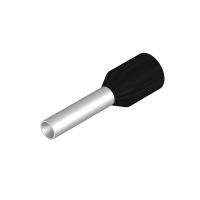 Antgalis gilzinis izoliuotas 1.5mm2 juodas L-8mm H1.5/14D SW [pak. po 500 vnt.] - WEIDMULLER