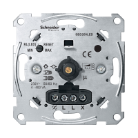 Reguliatorius šviesos p/t pasukamas 4-400W LED be rėmelio Merten - SCHNEIDER ELECTRIC