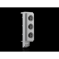 Adapteris saugikliams 3P 63A 690V 1.5-16mm2 ant šynų su dangteliu DIII-E33 SV 3433.040 [pak. po 5 vnt.] - RITTAL