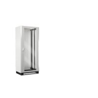 Spinta komutacinė 2100x800x1000mm su stiklinėmis durimis, 19" profiliais, cokoliu 42U TX 7888.050 - RITTAL