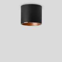 Šviestuvas v/t LED 19.5W IP20 3000K 1628lm D-180mm H-150mm dimeriuojamas juodos/vario matinės spalvos DALI - BEGA
