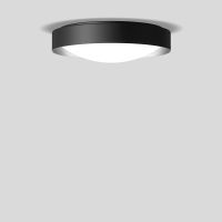 Šviestuvas v/t LED 29.4W IP20 3000K 2754lm D-360mm H-100mm dimeriuojamas juodos/aliuminio matinės spalvos DALI - BEGA
