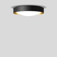 Šviestuvas v/t LED 29.4W IP20 3000K 2708lm D-360mm H-100mm dimeriuojamas juodos/žalvario matinės spalvos DALI - BEGA