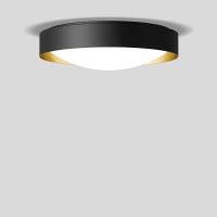 Šviestuvas v/t LED 47.4W IP20 3000K 4268lm D-430mm H-120mm dimeriuojamas juodos/žalvario matinės spalvos DALI - BEGA