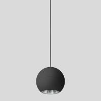 Šviestuvas pakabinamas LED 14W IP20 3000K 1120lm D-140mm H-125mm 27 laipsnių juodos matinės spalvos su 1.5m pakabinimo laidu - BEGA