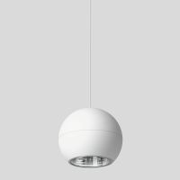 Šviestuvas pakabinamas LED 19.8W IP20 3000K 1999lm D-190mm H-165mm 61 laipsnių dimeriuojamas baltos matinės spalvos su 1.5m pakabinimo laidu DALI - BEGA