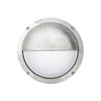 Šviestuvas v/t 1xE27 IP65 D-270mm H-120mm IK10+ MARS 1E27 D537 LOUVER RAW - NORTHCLIFFE