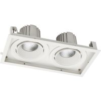 Šviestuvas į/l LED 38.2W IP20 3000K 4451lm 350x175mm H-119mm Pegasus H LED2x2300 E832 T830 R40 - NORTHCLIFFE