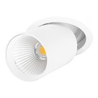 Šviestuvas į/l LED 18.7W IP20 4000K 2527lm D-125mm H-170mm baltos matinės spalvos Sharqi A LED1x2550 G669 T840 R40 RAL9016 - NORTHCLIFFE