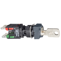 Perjungiklis sukomplektuotas, XB6CGH5B, CONTROL & SIGNALLING, PUSH BUTTONS, PILOT LIGHTS & CONTROLS, DIA 16 PLASTIC MODULAR - SCHNEIDER ELECTRIC (pavadinimas tikslinamas)