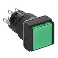 Mygtukas sukomplektuotas, XB6ECW3B2P, CONTROL & SIGNALLING, ECONOMIC PUSH BUTTONS AND PILOT LIGHTS, DIA 16 MONOBLOC - SCHNEIDER ELECTRIC (pavadinimas tikslinamas)