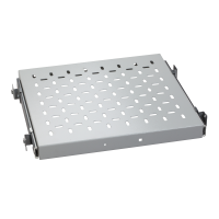 19" 1U TEL PERFORATED LF D1000 G, NSYBBT1U80PG, VDI, ACTASSI RACKS, NC CABLING ACCESSORIES - SCHNEIDER ELECTRIC (pavadinimas tikslinamas)