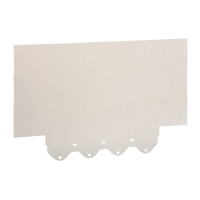 2 INSULATING SCREENS 4 70 MM PITCH) N, LV432579, LV POWER CIRCUIT BREAKERS AND SWITCHES, MCCB OPTIMUM OFFER, COMPACT <630 COMPONENTS FOR ADAPTATION-35 - SCHNEIDER ELECTRIC (pavadinimas tikslinamas)
