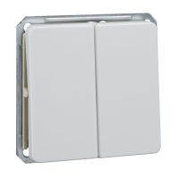 2GANG 2WAY SWITCH W/RO RS PURE WHITE, 201664, WIRING DEVICES, MERTEN, DC23 - SCHNEIDER ELECTRIC (pavadinimas tikslinamas)