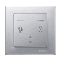 Bell push-btn.w.LED-display TPm alu SysM, MTN587660, WIRING DEVICES, MERTEN, DESIGN RELATED ELECTRONICS (E0) - SCHNEIDER ELECTRIC (pavadinimas tikslinamas)