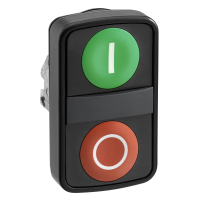 BLACK BEZEL DOUBLE HEADED PUSHBUTTONS, ZB4BL73417, CONTROL & SIGNALLING, PUSH BUTTONS, PILOT LIGHTS & CONTROLS, DIA 22 METAL - SCHNEIDER ELECTRIC (pavadinimas tikslinamas)