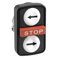 BLACK BEZEL DOUBLE HEADED PUSHBUTTONS WI, ZB4BA711137, CONTROL & SIGNALLING, PUSH BUTTONS, PILOT LIGHTS & CONTROLS, DIA 22 METAL - SCHNEIDER ELECTRIC (pavadinimas tikslinamas)