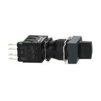BLACK SELEC TO R SWITCH DIAM 16 HANDLE 2, XB6CD221B, CONTROL & SIGNALLING, PUSH BUTTONS, PILOT LIGHTS & CONTROLS, DIA 16 PLASTIC MODULAR - SCHNEIDER ELECTRIC (pavadinimas tikslinamas)