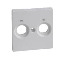 Cen.p.ant.sock.out FM/TV TPb aw SysM, MTN299925, WIRING DEVICES, MERTEN, WD RANGES FLUSH, WHITE AND PW (T0) - SCHNEIDER ELECTRIC (pavadinimas tikslinamas)