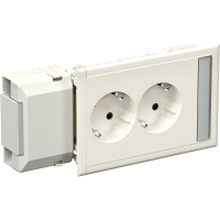 CYB-PS DOUBLE SLAVE, A TOR, WHITE 9010, 5940021, INSTALLATION SYSTEMS, THORSMAN, PRE-WIRED PRODUCTS - SCHNEIDER ELECTRIC (pavadinimas tikslinamas)