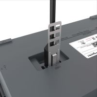 Clamp for USB A cable, HMIZGCLP1, HUMAN-MACHINE INTERFACE, PERFORMANCE PC, HMI HARDWARE SERVICES - SCHNEIDER ELECTRIC (pavadinimas tikslinamas)